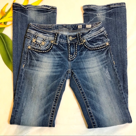 Miss Me Denim - Miss Me Sunny Boot Jeans Size 26 JD1034B2